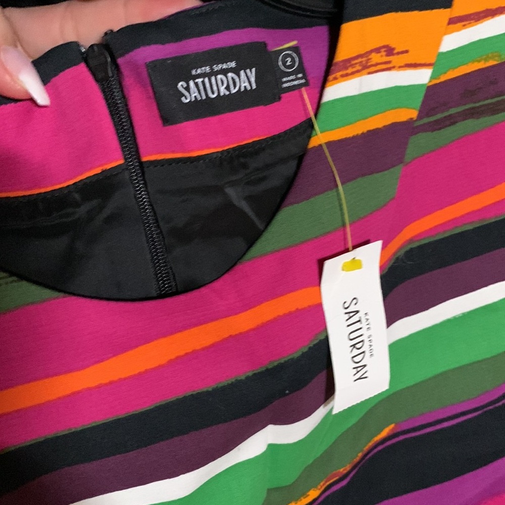 Kate Spade- colorful dress size 2